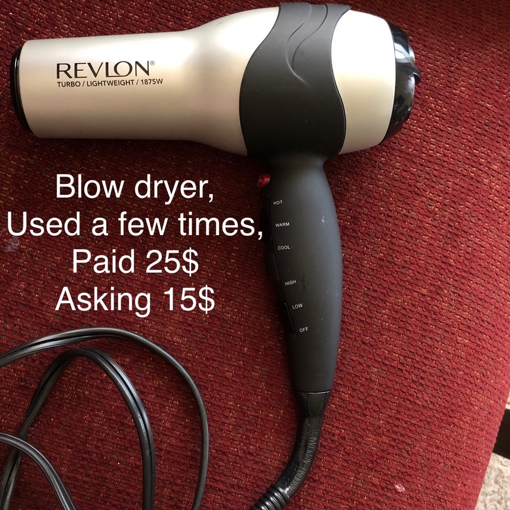 Blow dryer